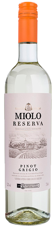 Rótulo Miolo Reserva Pinot Grigio