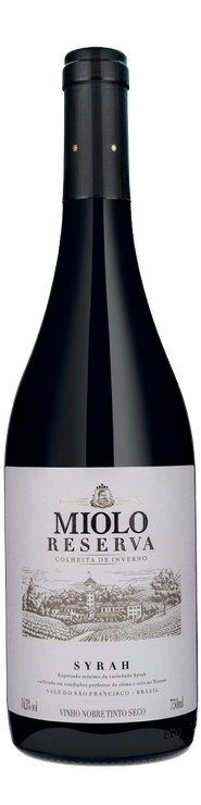 Rótulo Miolo Reserva Syrah