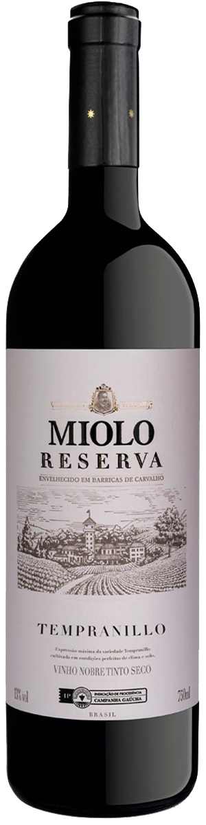 Rótulo Miolo Reserva Tempranillo