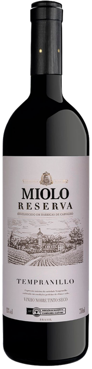 Rótulo Miolo Reserva Tempranillo