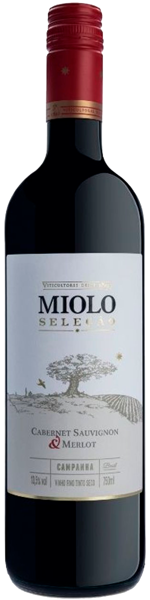 Rótulo Miolo Seleção Tinto Cabernet Sauvignon & Merlot