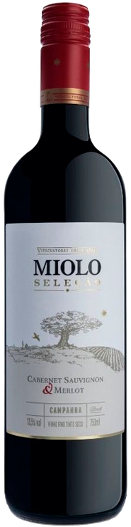 Rótulo Miolo Seleção Tinto Cabernet Sauvignon & Merlot