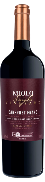 Rótulo Miolo Single Vineyard Cabernet Franc