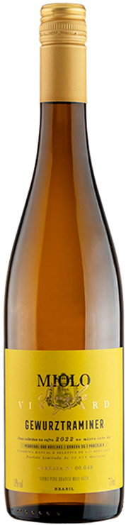 Rótulo Miolo Single Vineyard Gewürztraminer