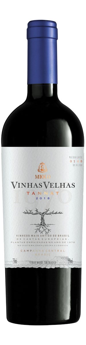 Rótulo Miolo Vinhas Velhas Tannat