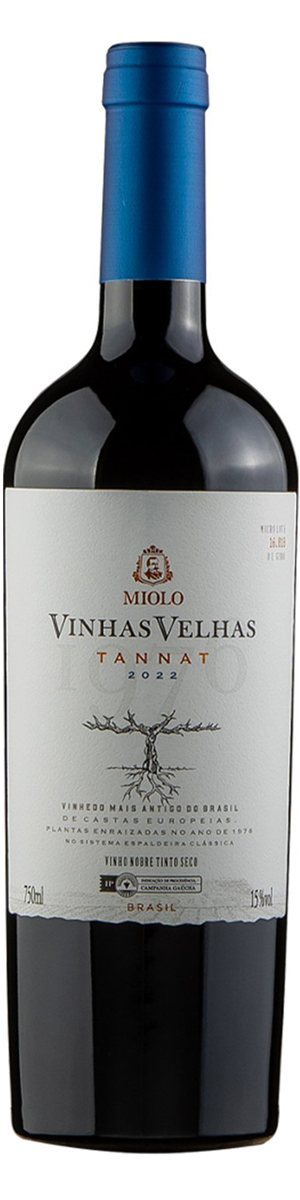 Rótulo Miolo Vinhas Velhas Tannat