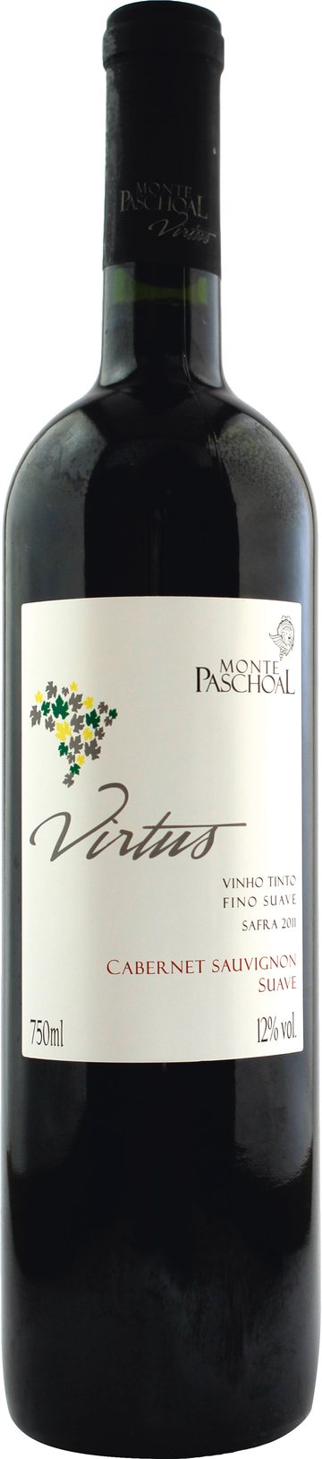 Rótulo Monte Paschoal Virtus Cabernet Sauvignon