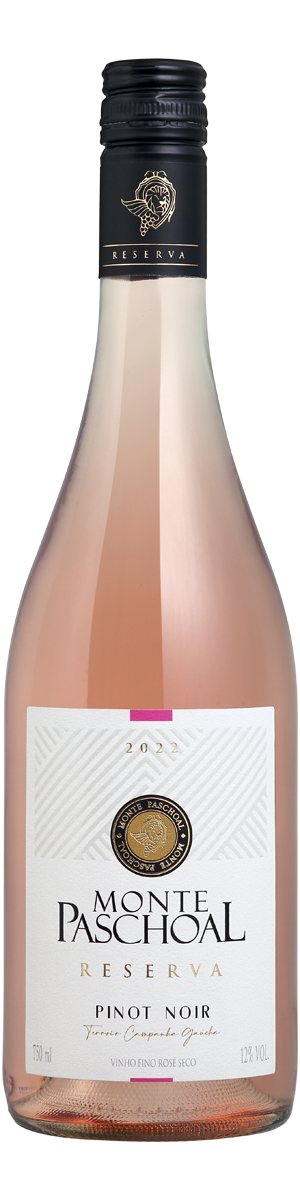 Rótulo Monte Paschoal Reserva Rosé Pinot Noir