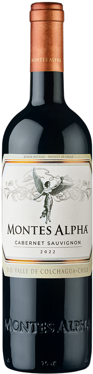 Rótulo Montes Alpha Cabernet Sauvignon