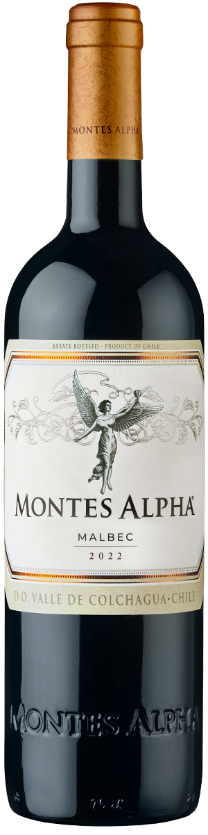 Rótulo Montes Alpha Malbec