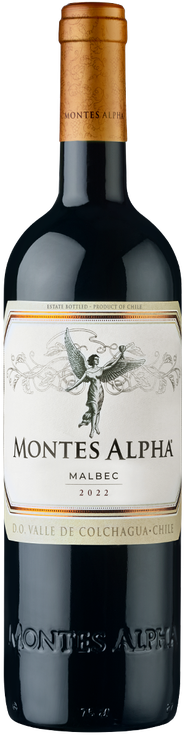 Rótulo Montes Alpha Malbec