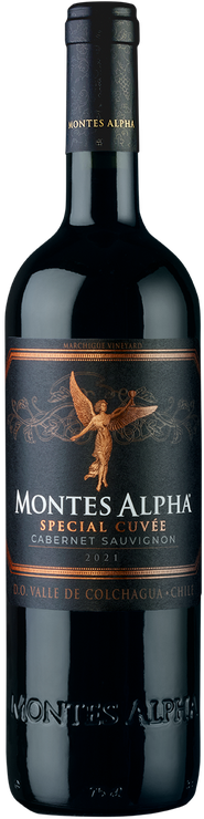 Rótulo Montes Alpha Special Cuvée Cabernet Sauvignon