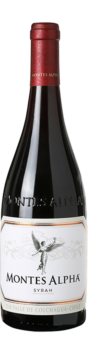 Rótulo Montes Alpha Syrah