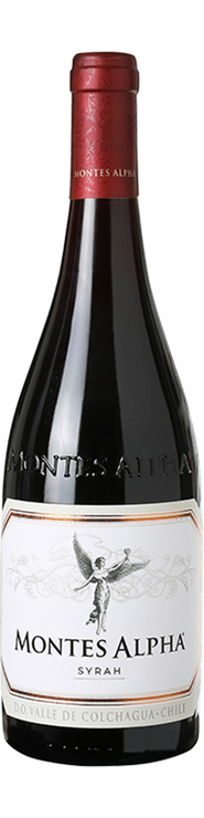 Rótulo Montes Alpha Syrah