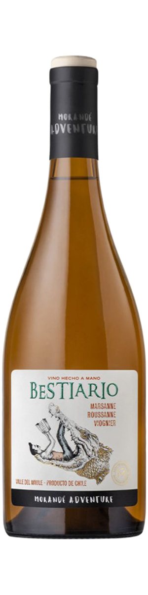 Rótulo Morandé Adventure Bestiario Marsanne Roussanne Viognier