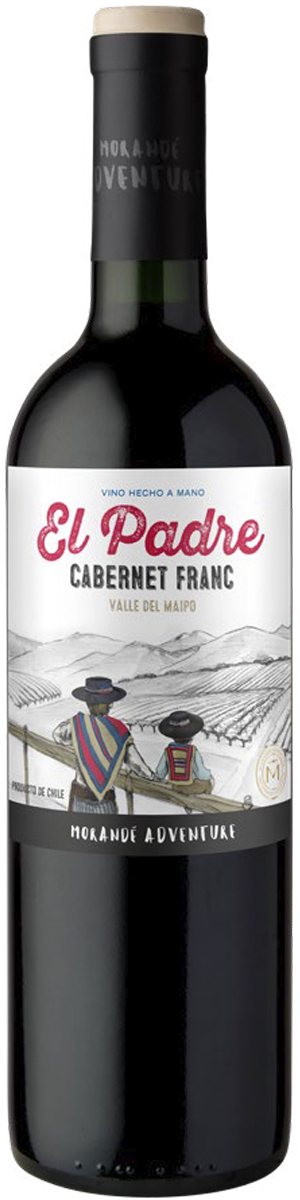 Rótulo Morandé Adventure El Padre Cabernet Franc