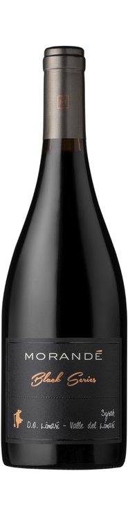 Rótulo Morandé Black Series Syrah