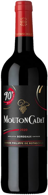 Rótulo Mouton Cadet Bordeaux 90e Millésime