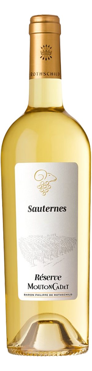 Rótulo Mouton Cadet Réserve Sauternes