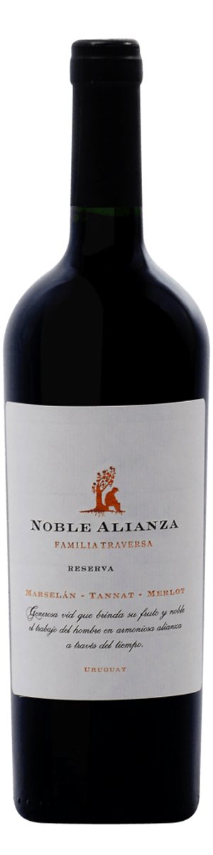 Rótulo Noble Alianza Reserva Marselan Tannat Merlot