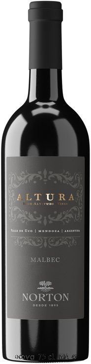 Rótulo Norton Altura Malbec