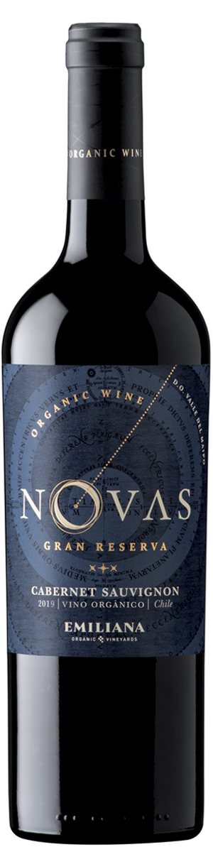 Rótulo Novas Gran Reserva Cabernet Sauvignon