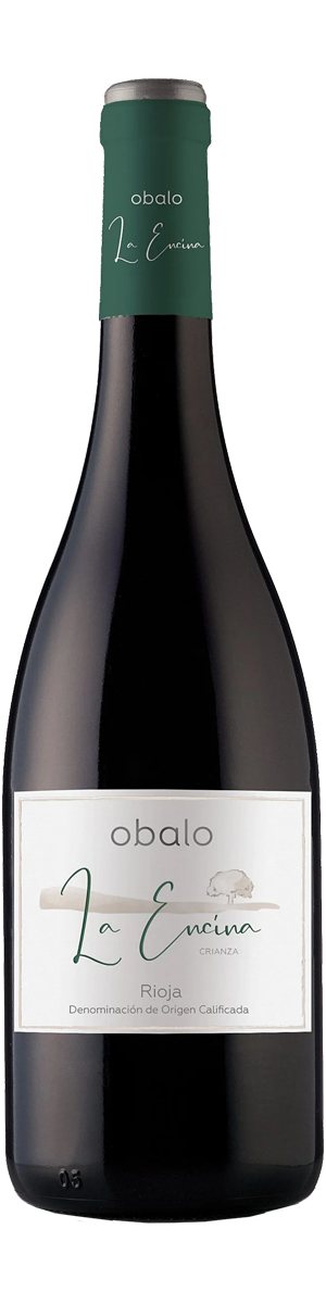 Rótulo Obalo La Encina Crianza