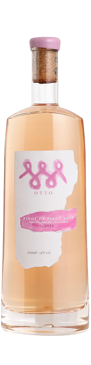 Rótulo Otto Pinot de Pinot Rosé