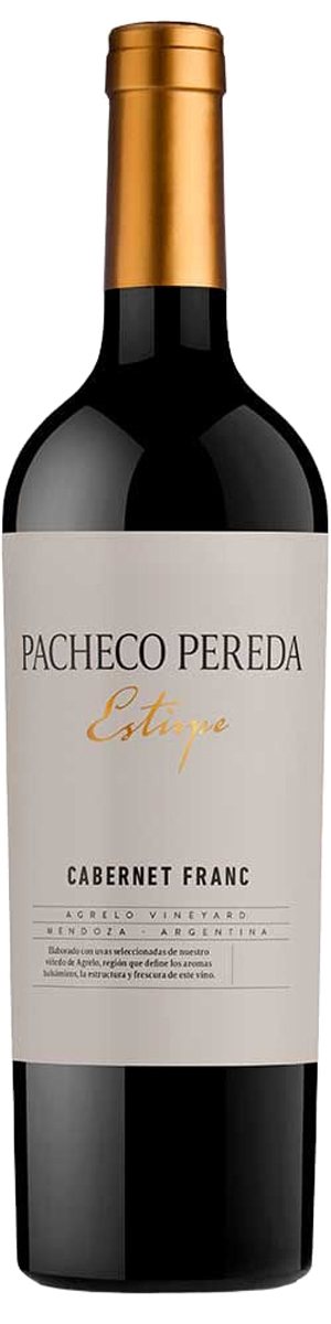 Rótulo Pacheco Pereda Estirpe Cabernet Franc