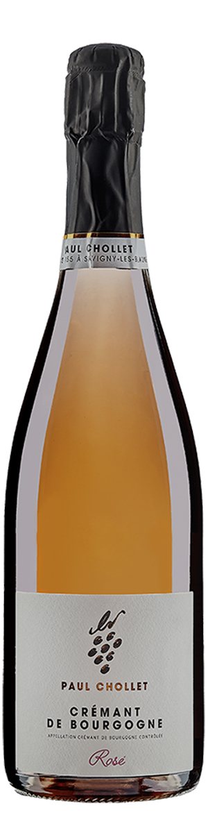 Rótulo Paul Chollet Crémant de Bourgogne Extra Brut Rosé