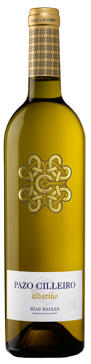 Rótulo Pazo Cilleiro Albariño