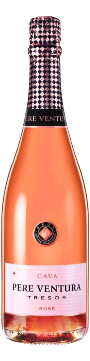 Rótulo Pere Ventura Tresor Brut Rosé