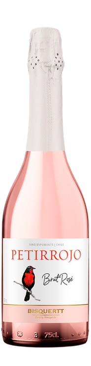 Rótulo Petirrojo Brut Rosé