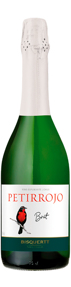 Rótulo Petirrojo Brut