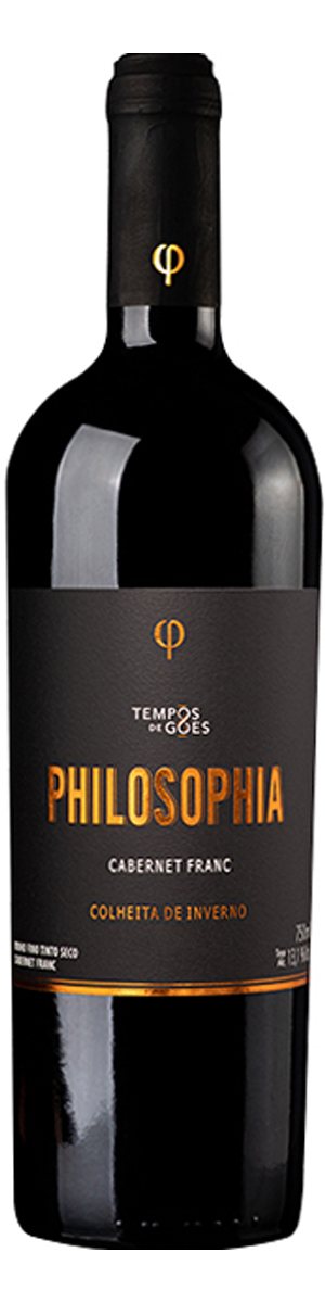 Rótulo Tempos de Góes Philosophia Colheita de Inverno Cabernet Franc