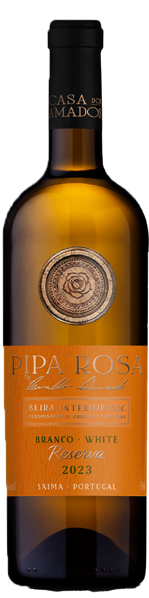 Rótulo Pipa Rosa Reserva Branco