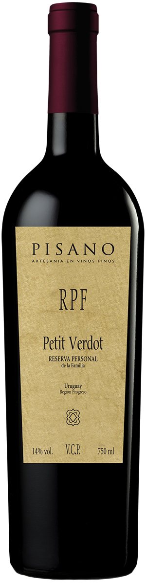 Rótulo Pisano RPF Petit Verdot