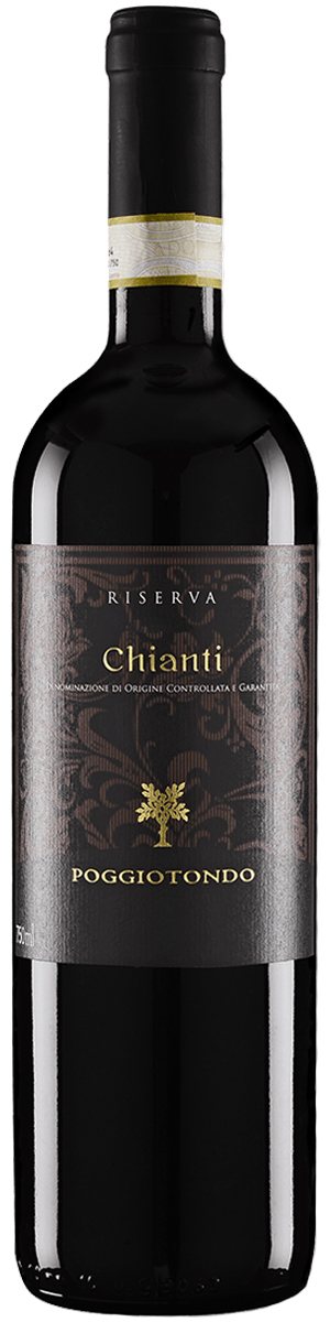 Rótulo Poggiotondo Chianti Riserva