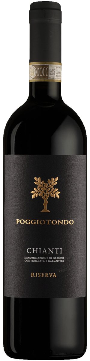 Rótulo Poggiotondo Chianti Riserva