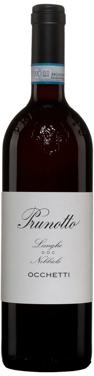 Rótulo Prunotto Occhetti Langhe Nebbiolo