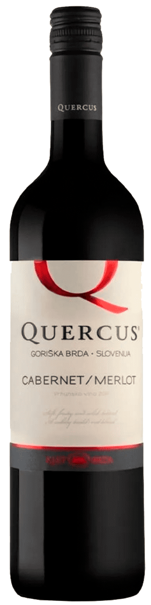 Rótulo Quercus Cabernet-Merlot