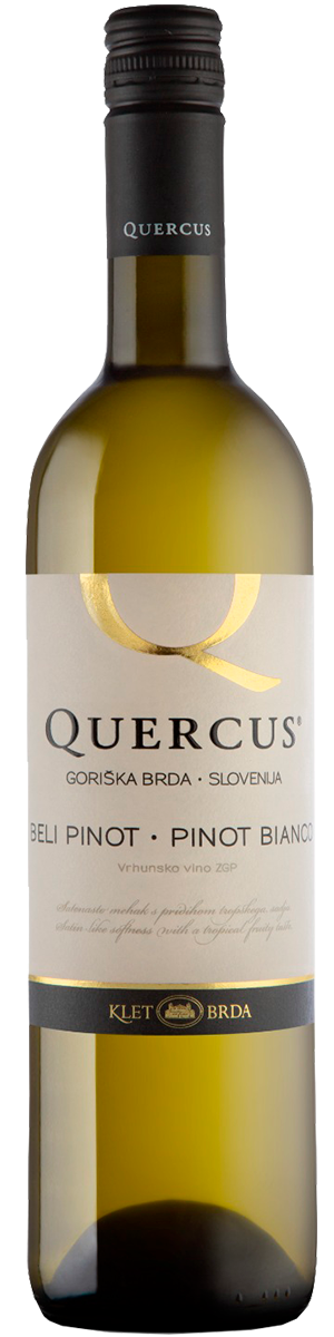 Rótulo Quercus Pinot Bianco