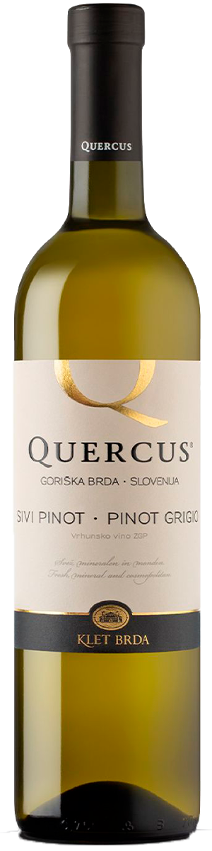 Rótulo Quercus Pinot Grigio