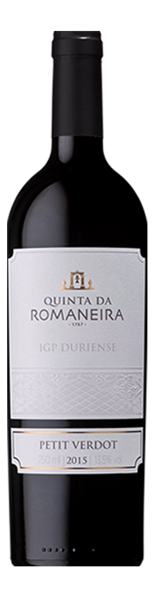 Rótulo Quinta da Romaneira Petit Verdot