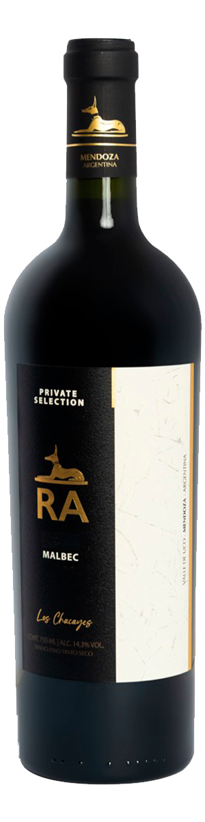 Rótulo RA Private Selection Malbec