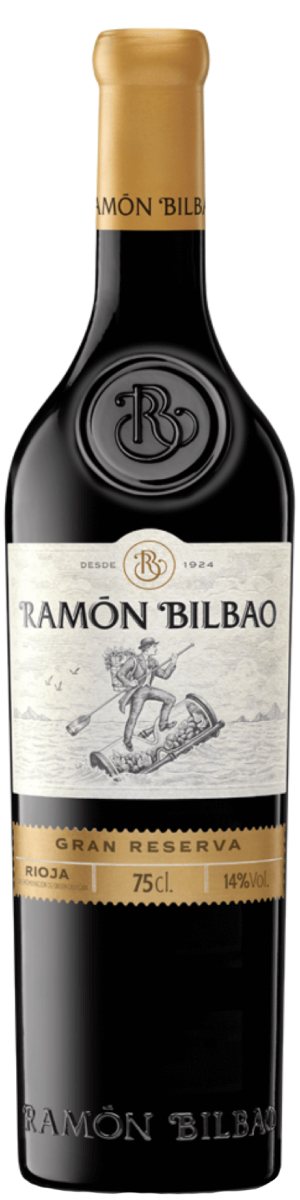 Rótulo Ramón Bilbao Gran Reserva