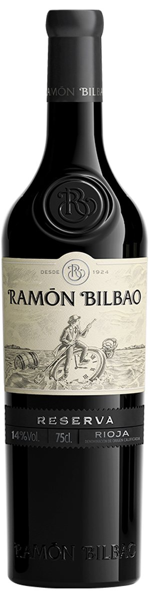 Rótulo Ramón Bilbao Reserva