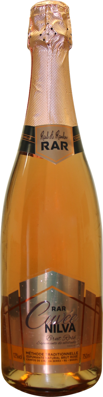 Rótulo RAR Cuvée Nilva Brut Rosé