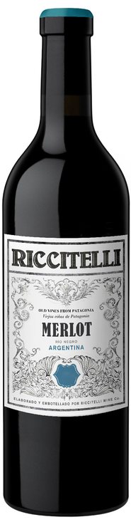 Rótulo Riccitelli Old Vines From Patagonia Merlot