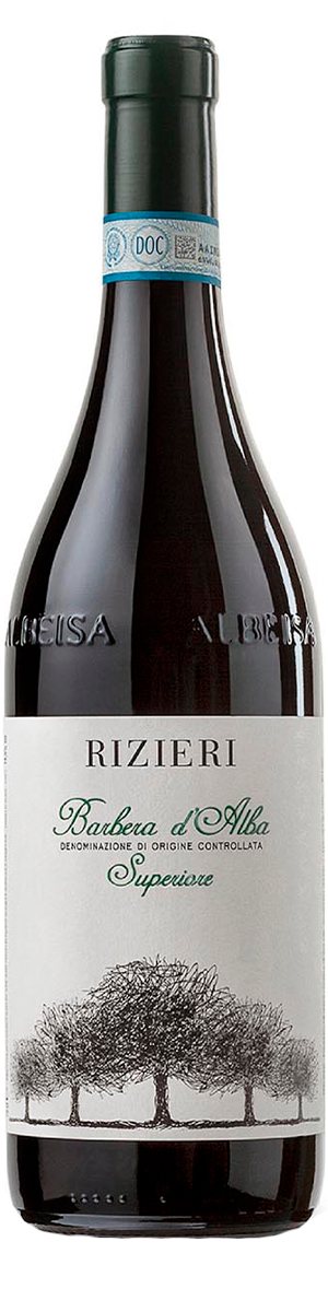 Rótulo Rizieri Barbera d’Alba Superiore